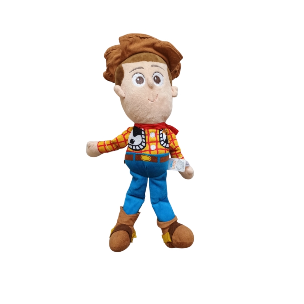 Disney Baby Toy Story Woody Cowboy 15" Lovey Plush Soft Toy Stuffed Animal